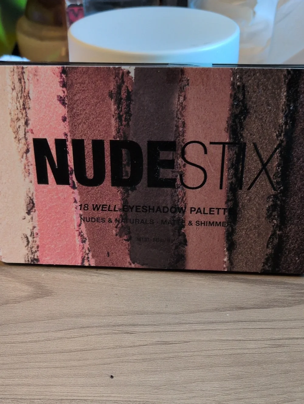 NUDESTIX 18 Well Eyeshadow Palette — Nudes, Naturals Matte Shimmer